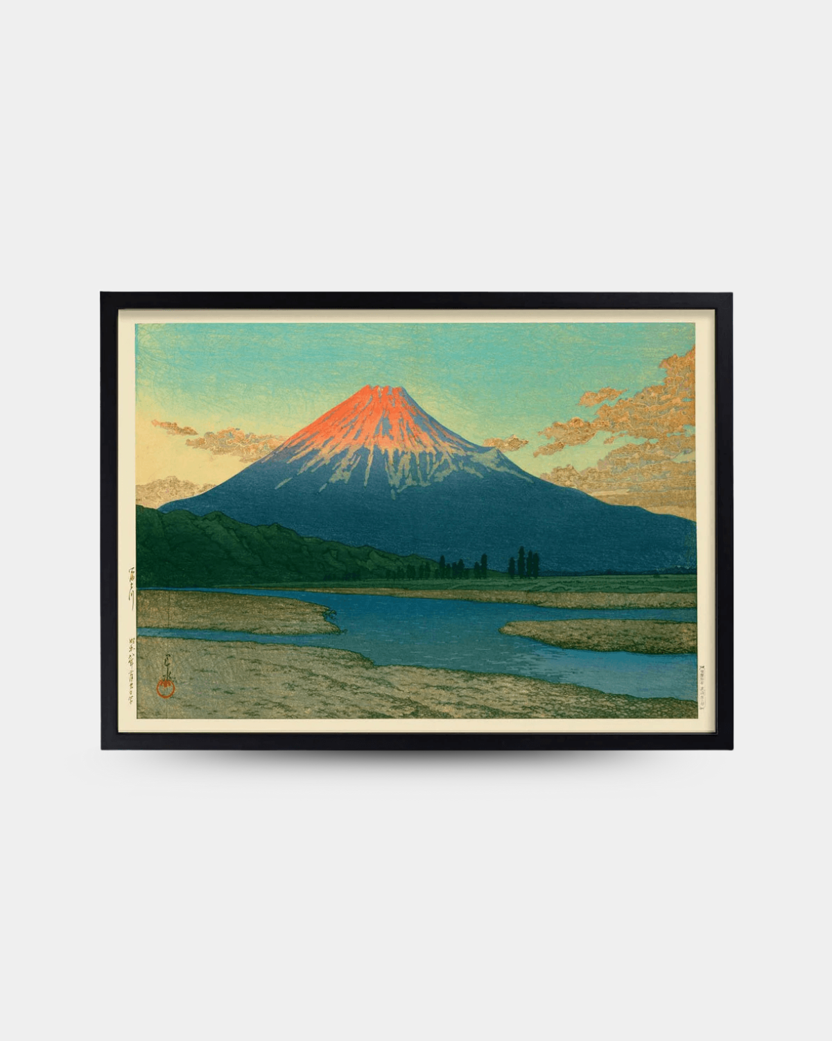 Mount Fuji Fujikawa by Hasui Kasawe