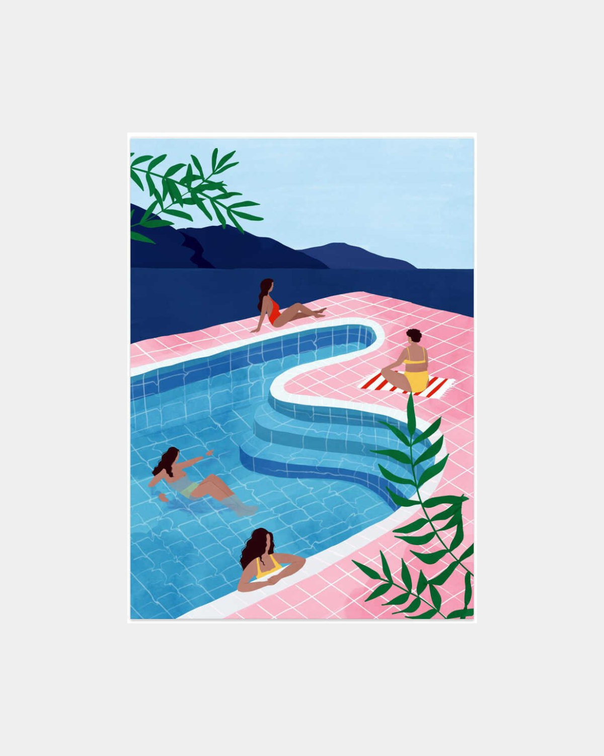 Pool Ladies by Maja