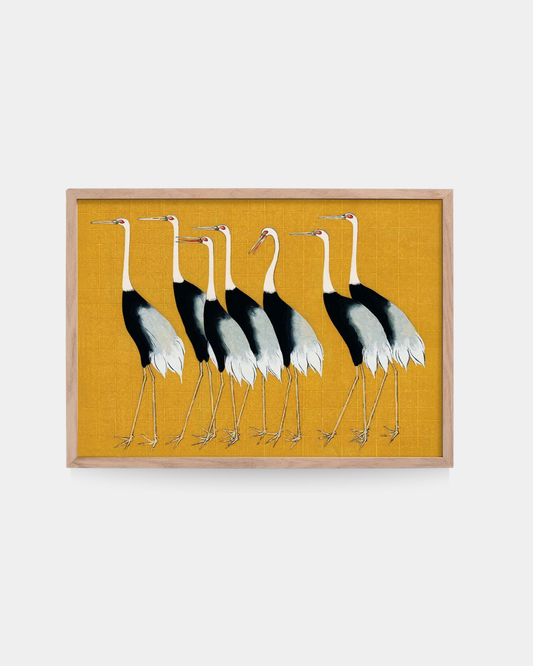 7 Birds Japanese by Korin
