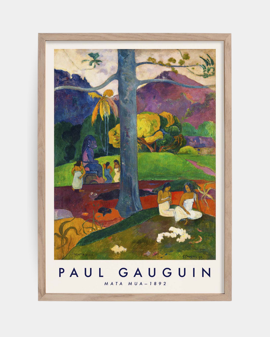 Mata Mua by Paul Gauguin