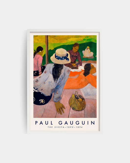 The Siesta by Paul Gauguin