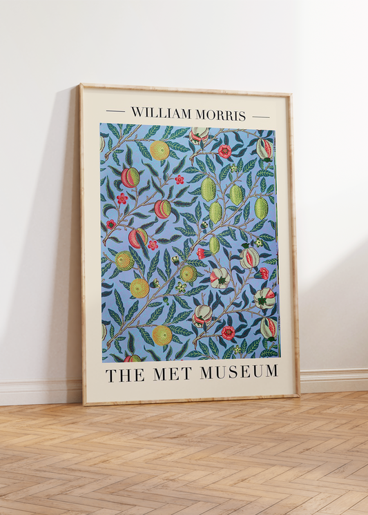William Morris MET Museum Exhibition Poster