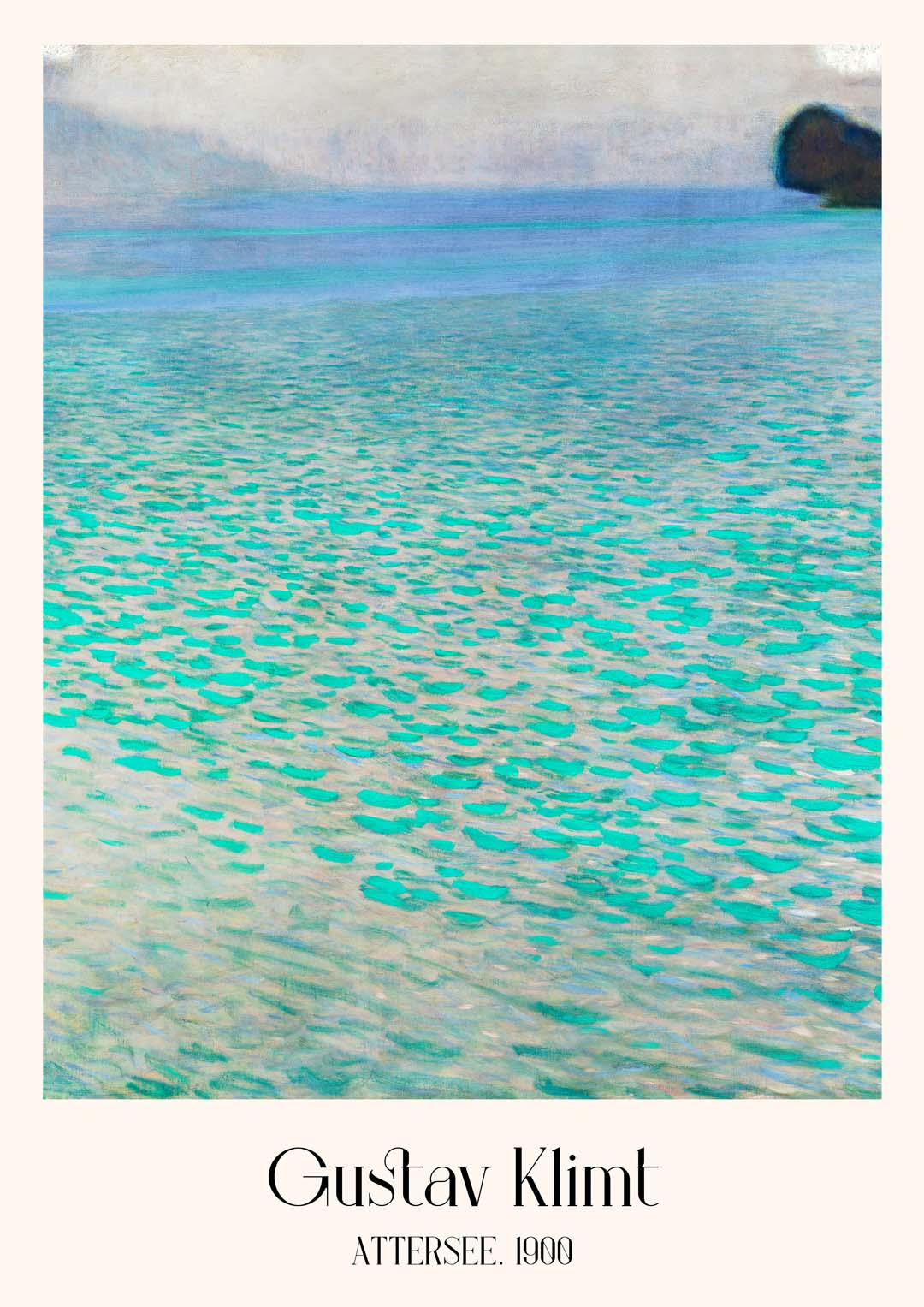 On Lake Attersee by Gustav Klimt