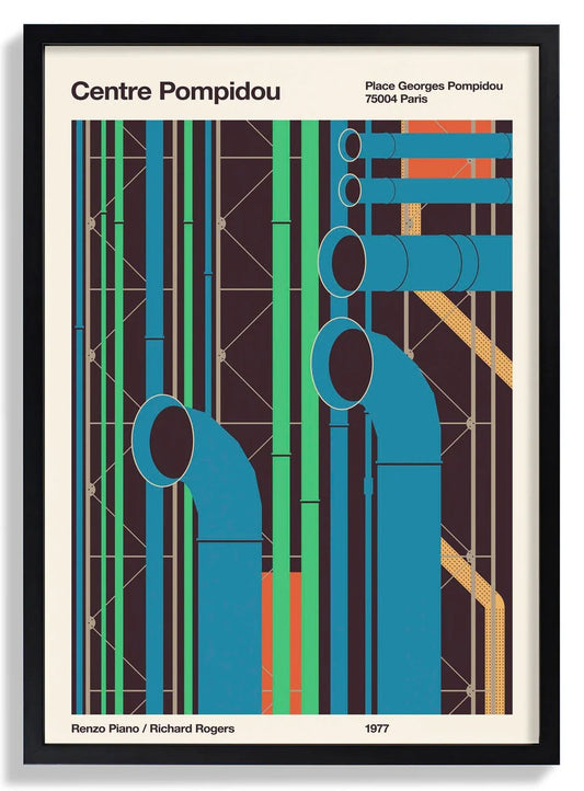 Centre Pompidou by Florent Bodart