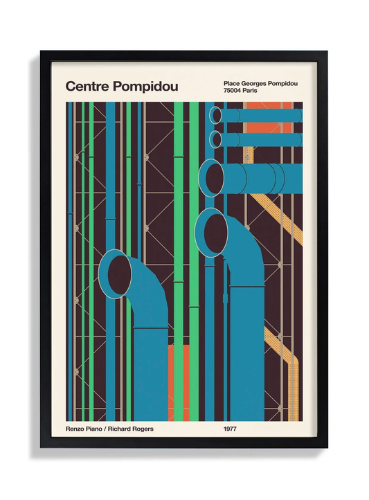 Centre Pompidou by Florent Bodart
