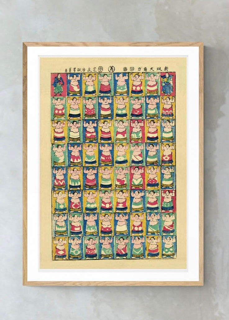 Sumo Wrestlers Chart